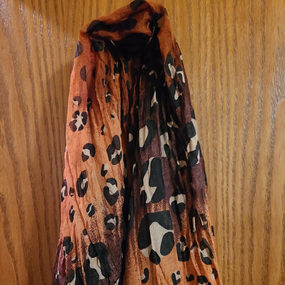 Animal Print Scarf